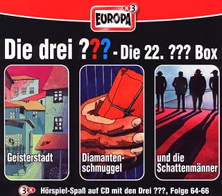 Die Drei Fragezeichen 3 ??? CD 22. Box 64 65 66 22/3er