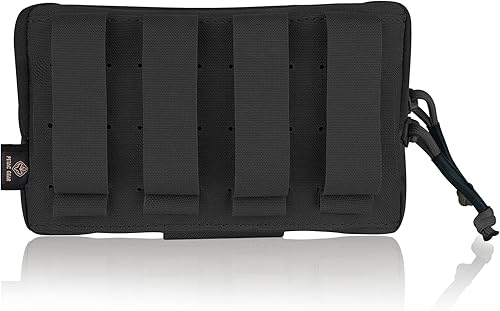 Miniatura 4 de PETAC GEAR Bolsa táctica Molle, bolsillo organizador pequeño para chaleco táctico, cinturón de pistola EDC, plataforma Molle.