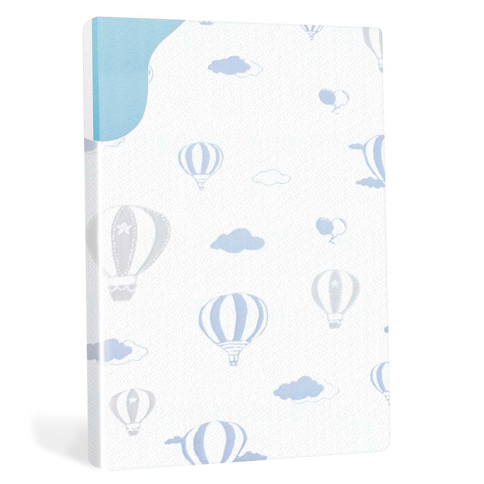 voomf Pack and Play Mattress Pad, 38"x26" Dual-Sided Memory Foam Pack N Play Mattresses for Baby Toddler, Soft Breathable Baby Crib Mattress for Pack