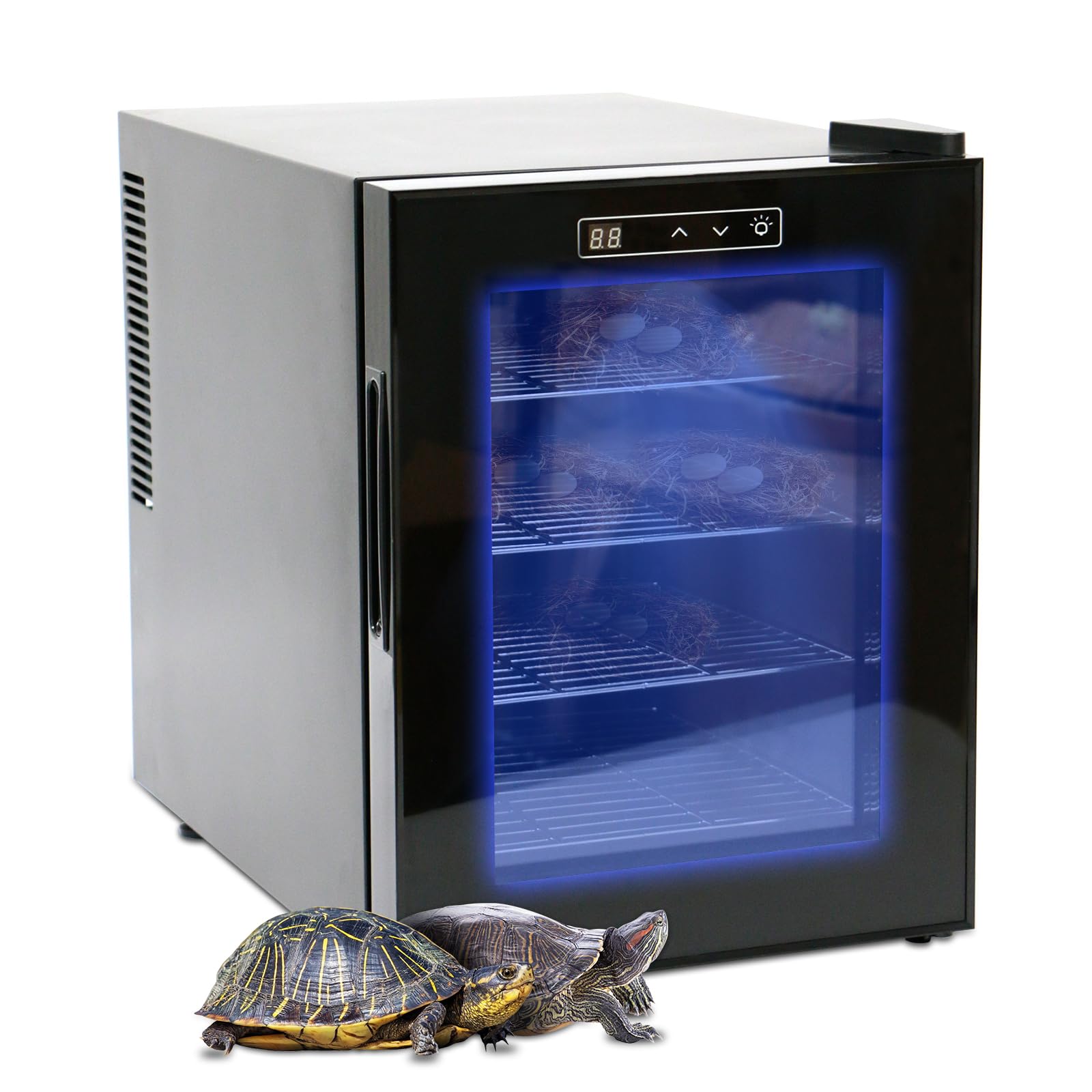 DEZHXHE Reptile Incubator 16L Scientific Lab Incubator Digital Incubator Cooling and Heating Temperature can be Controlled at 50?~104? Reptile Egg Incubator 110V Work for Small Reptiles