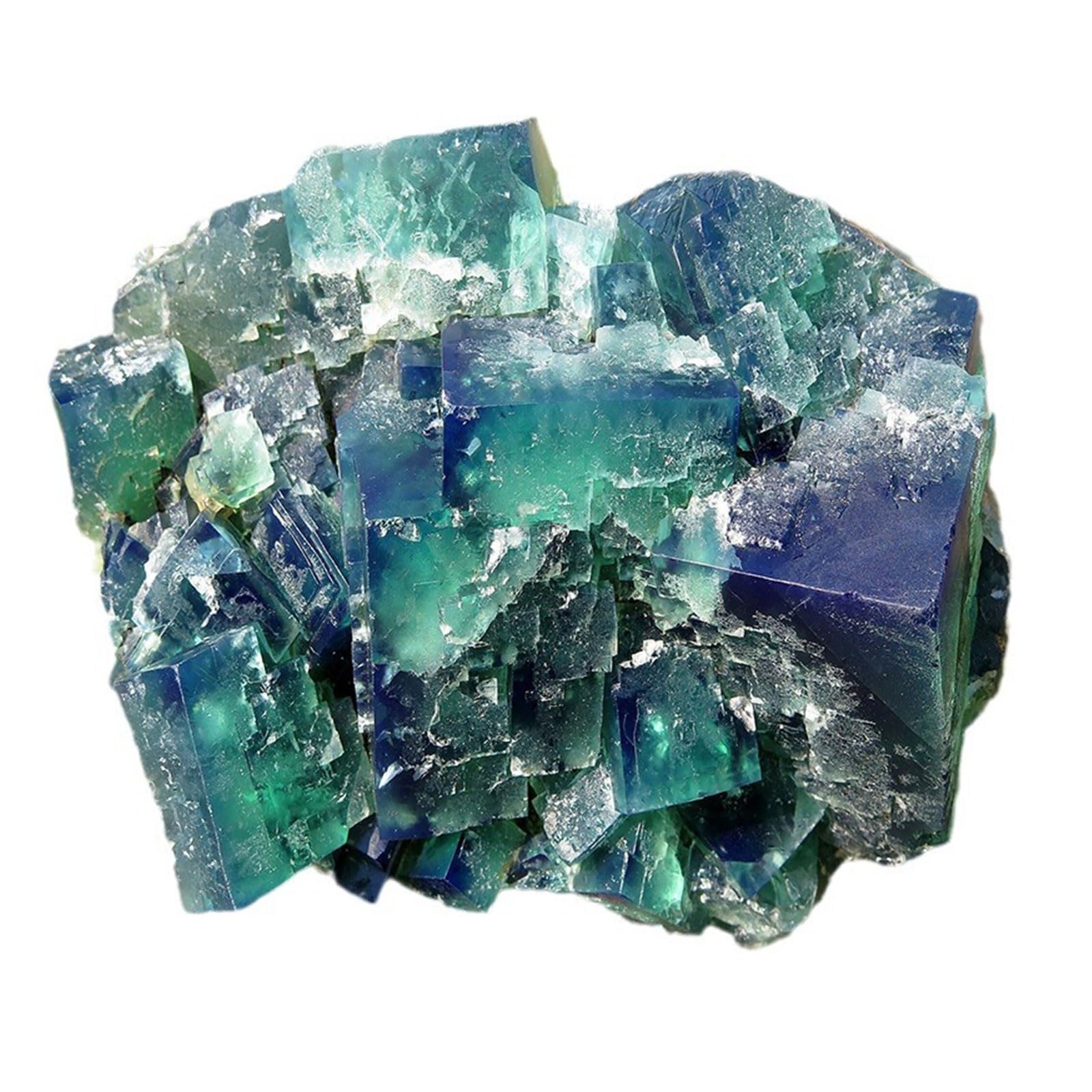 ITCLEYMDZV Green Fluorite Cluster Druzy Quartz Crystal for, Wicca, and Home Decor,100~200g