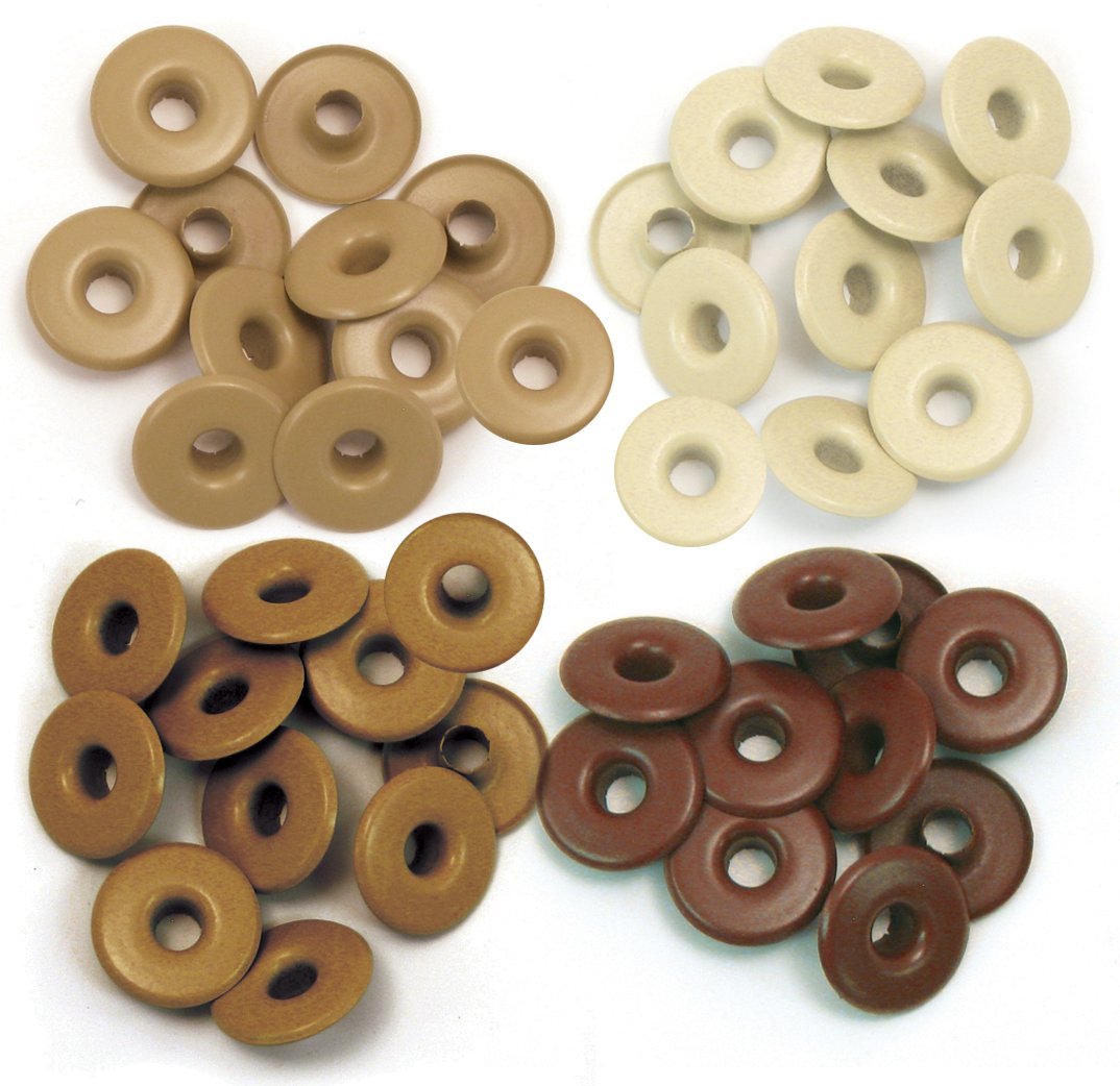 We R Memory Keepers Brown Eyelets Wide Eyelets, Aluminum