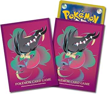 ポケモンカードゲーム　デッキシールド　メガクチート64枚 デッキシールド『with elegance メガクチート』64枚入り