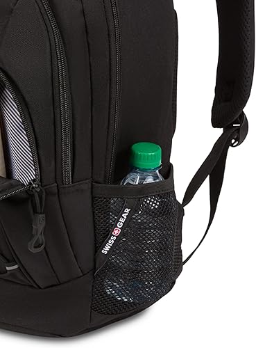 Vista 7 de SwissGear 1186 Travel Gear Mochila Bungee Ligera, Negro, 17 pulg.