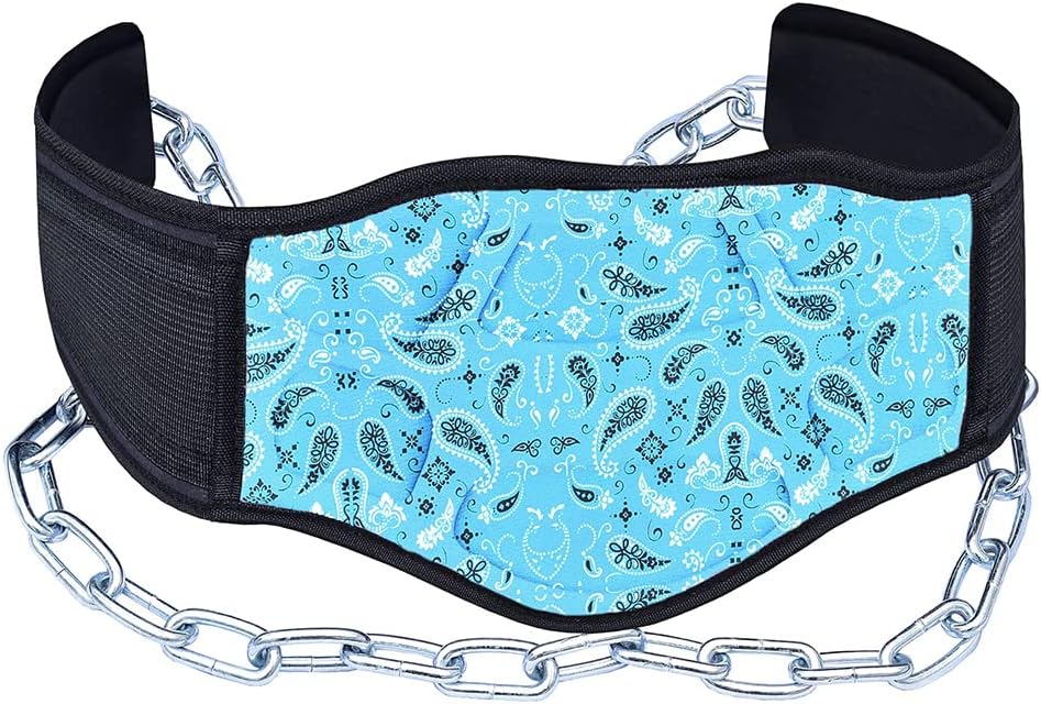 RIMSports Weighted Dip Belt - Pull Up Belt With Chain - For Women & Men