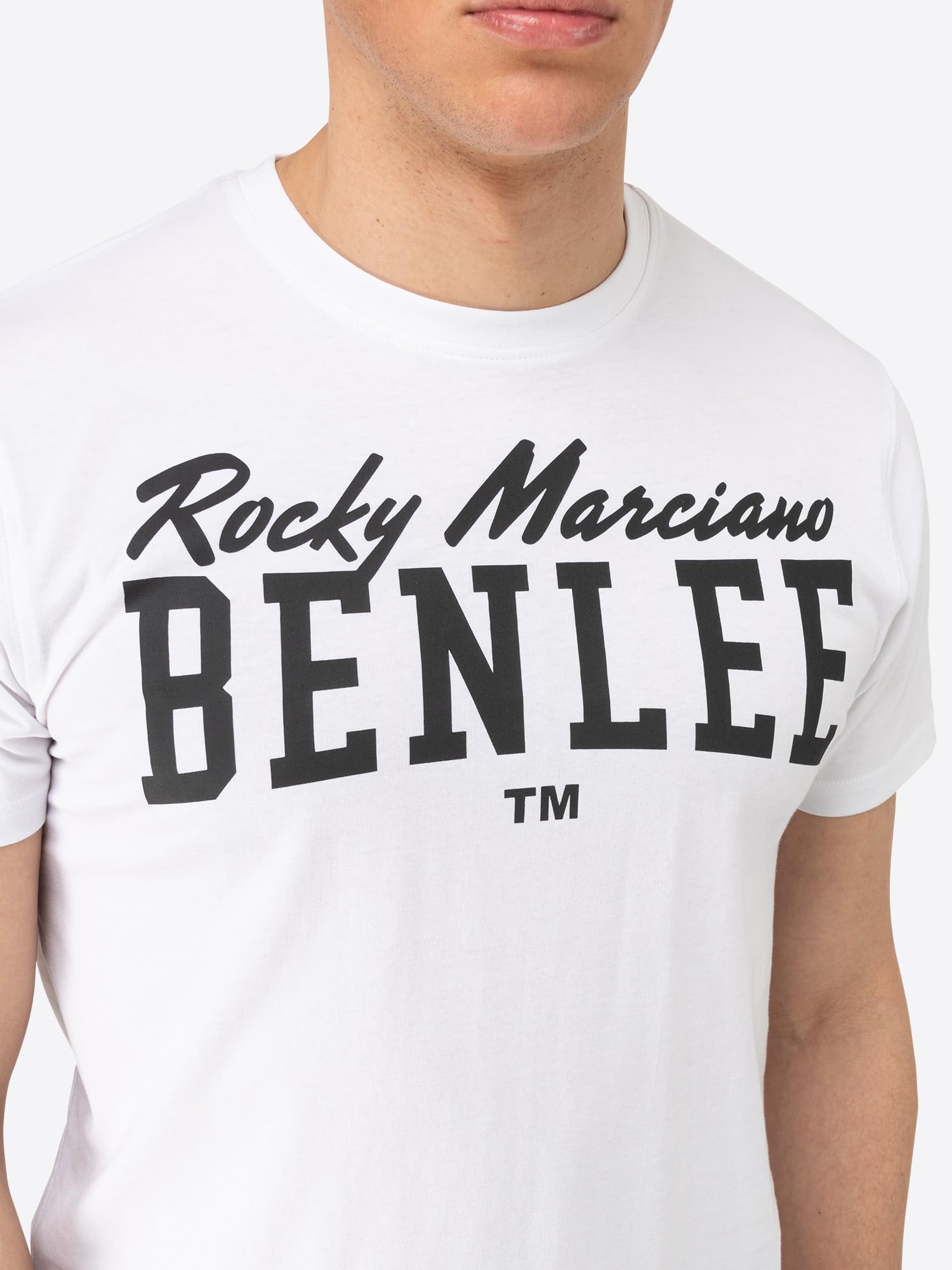 BENLEE Męski zestaw t-shirtów i szortów normalny krój REES 3XL, biały/czarny