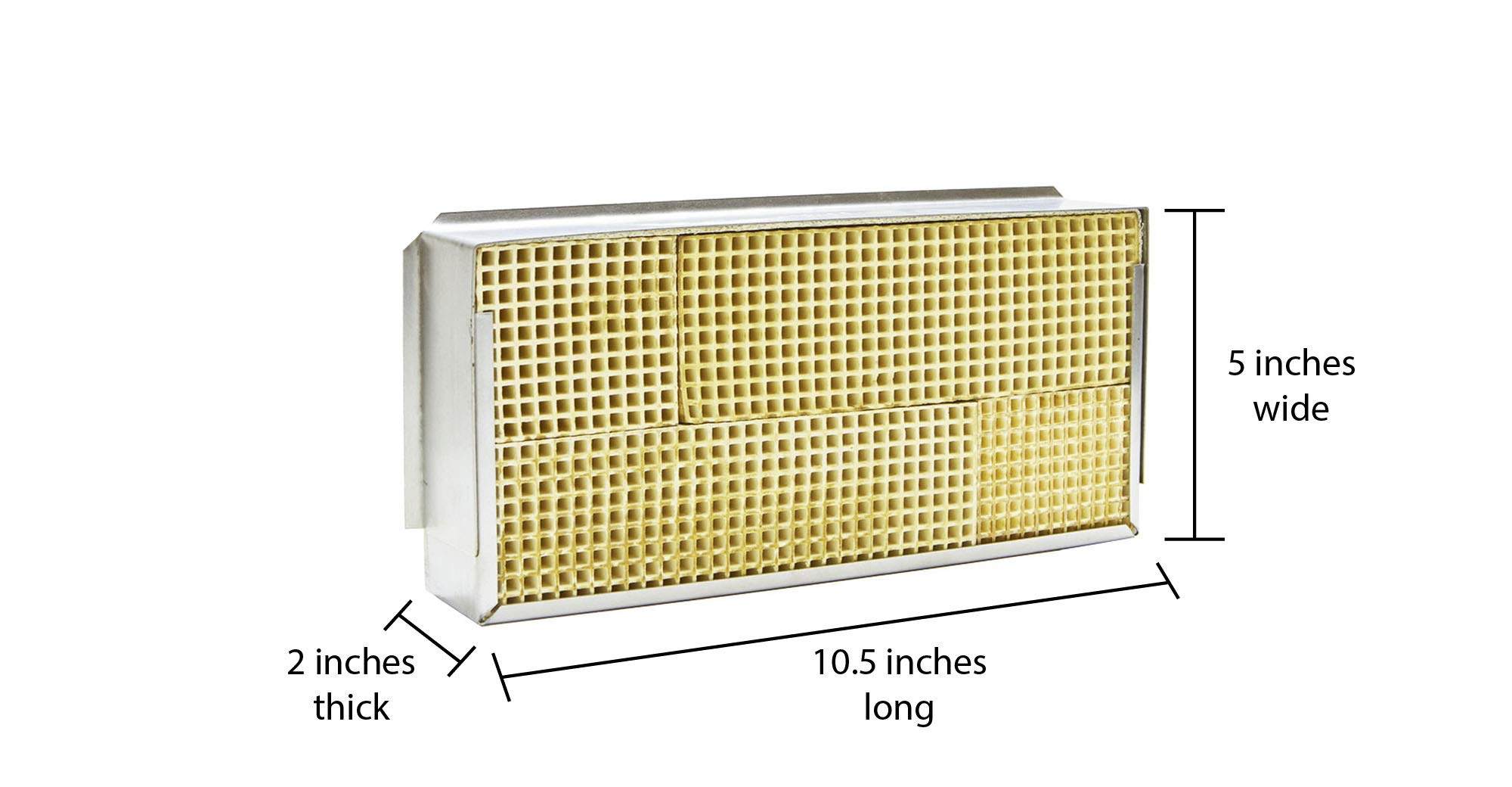 Ceramic Honeycomb Catalytic Combustor (CC-604) for Blaze King Wood Stove  Models KEJ1102 and KEJ1107. Measures 5 inches by 10.5 inches by 2 inches  and flanged. : Amazon.ca: Tools u0026 Home Improvement