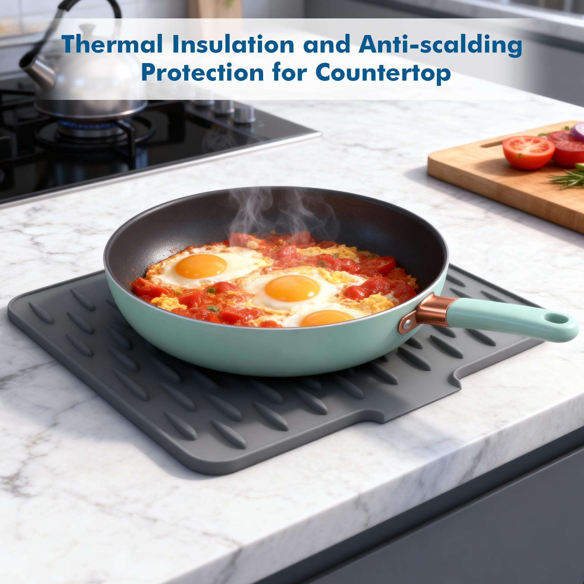 Tapis Égouttoir Vaisselle 32x40 CM,Tapis Evier Cuisine Egouttoir Silicone Tapis Sechage Vaisselle Antiderapant Tapis De Drainage Cuisine 98782428