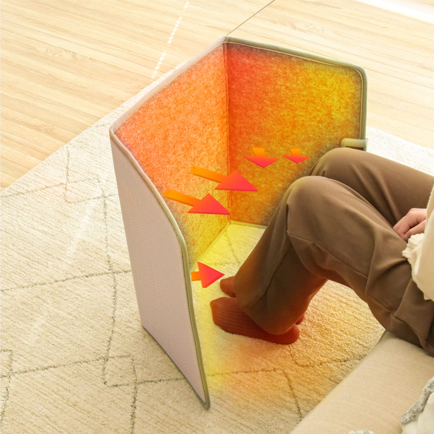 Amazon | 遠赤外線ヒーター パネルヒーター デスクヒーター 6層