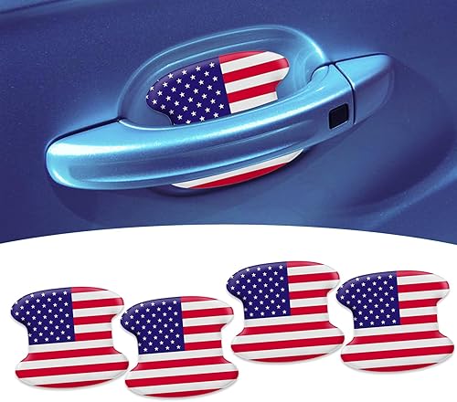 Paquete de 4 protectores universales para manija de puerta de automóvil, adhesivo universal para manija de puerta de automóvil, protector de pintura