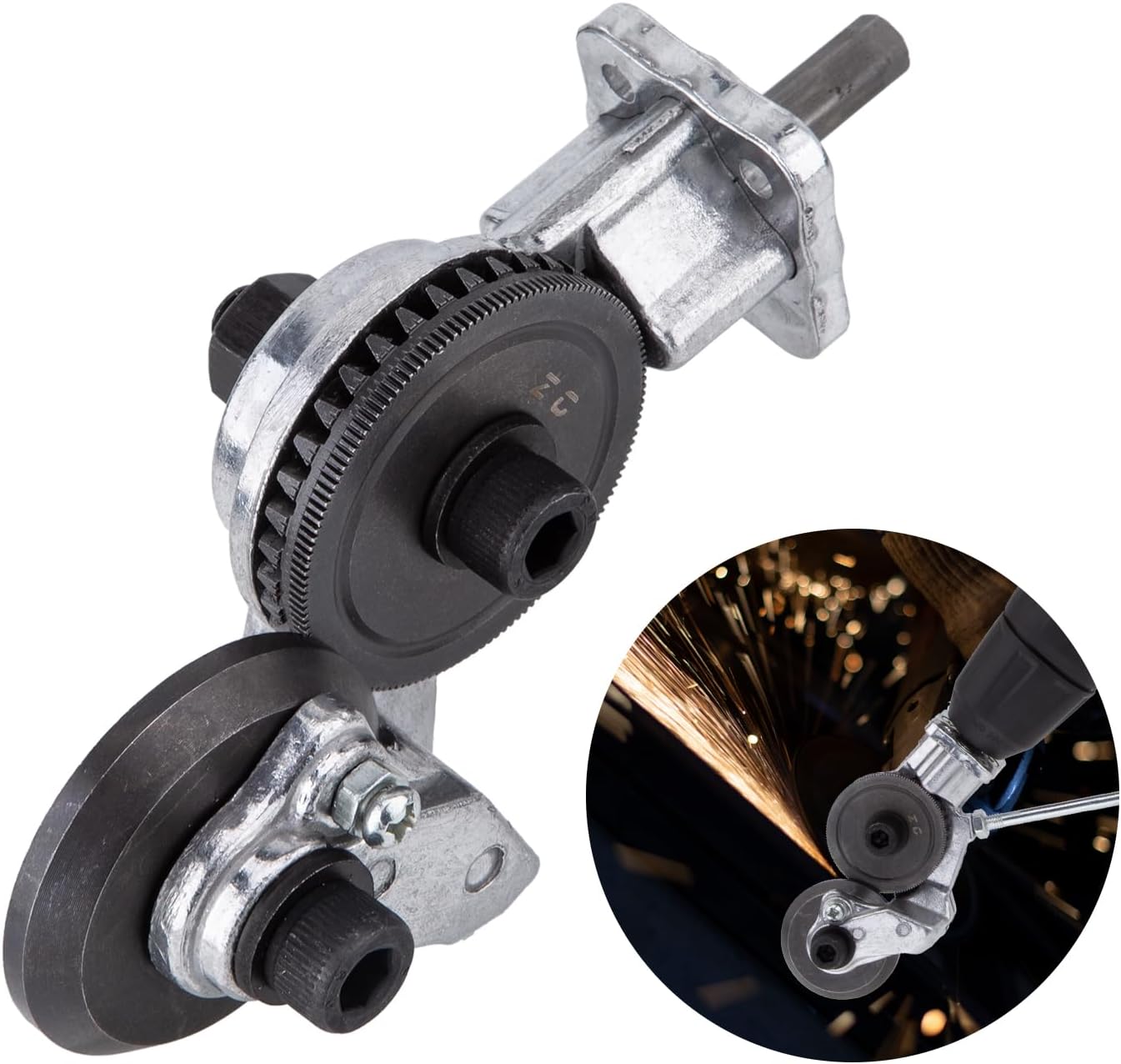 LESOLEIL Electric Drill Plate Cutter, Metal Shears Attachment Cutter