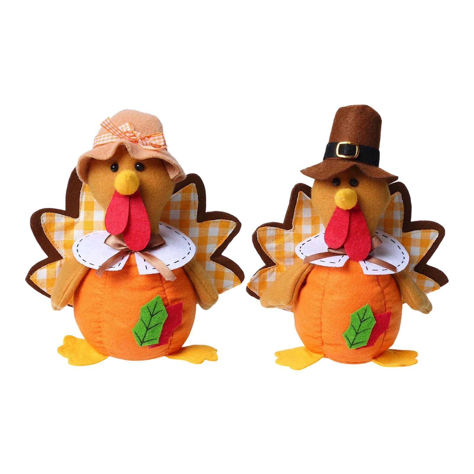 Muñeco de otoño decorativo para mesa y repisa 8