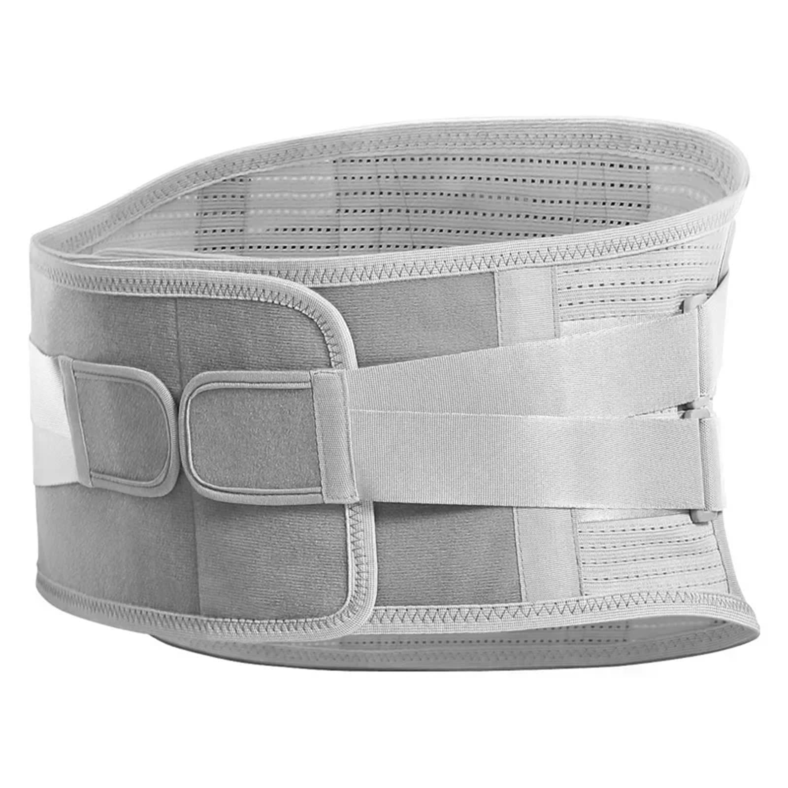 Faja de soporte para la espalda Faja lumbar for dolor con almohadilla extraíble, cinturón de soporte for hombres y mujeres(L)