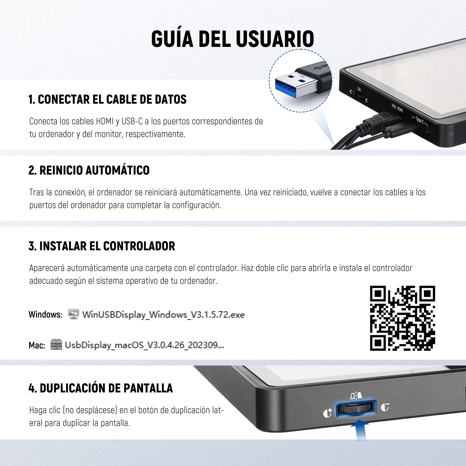 NEEWER Actualizado 2 En 1 Teleprompter 11" con Monitor para Windows MacOS, Admite Duplicación Pantalla, Portátil Prompter para Cámara Teléfono Webcam Youtube Twitch Streaming Videoconferencia, X11