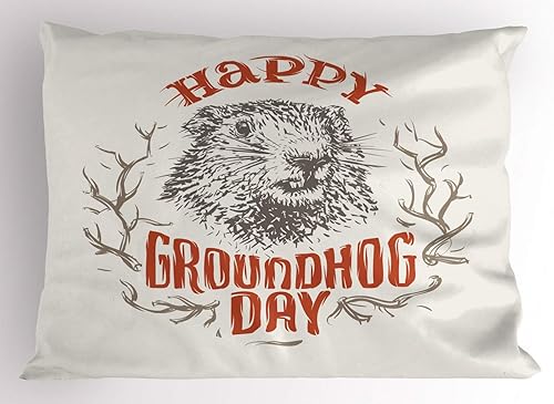 Miniatura 4 de Ambesonne Funda de almohada gris, lunares pequeños sobre fondo blanco, estilo retro, patrón tradicional pastel, funda de almohada decorativa de