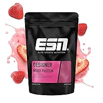 ESN Designer Whey Protein, Fragola, 1000 g – Proteine in Polvere per lo Sviluppo e il Recupero Muscolare