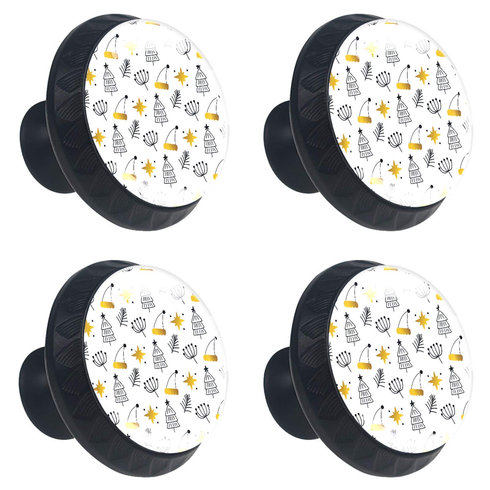 Bouton de meuble cristal sapin de Noël pour créer une ambiance chaleureuse