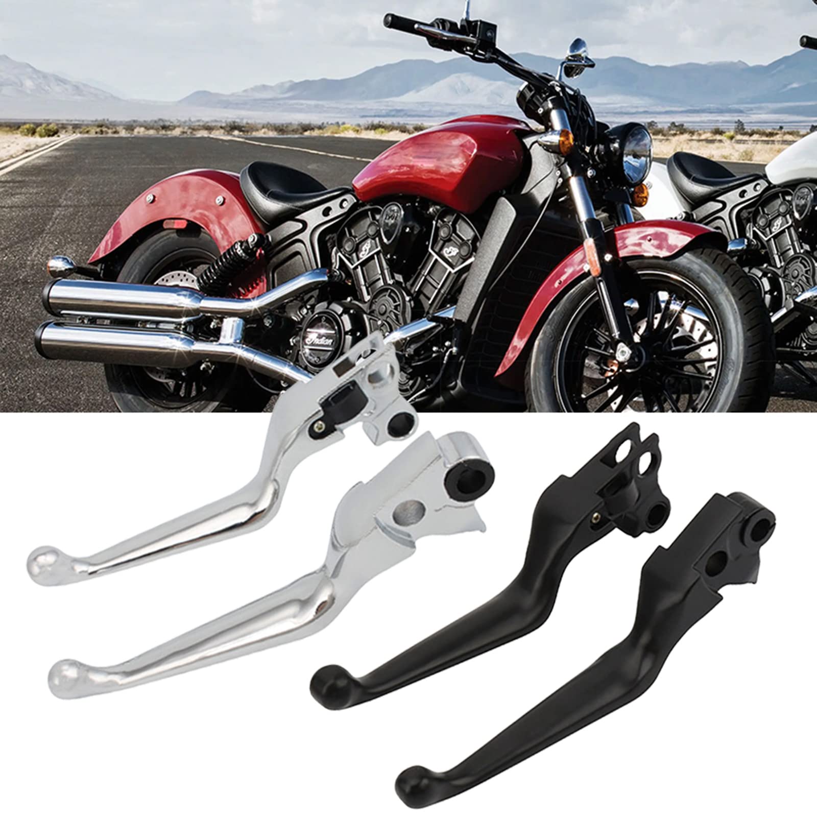 ハーレー　クラッチ　ブレーキレバー　ソフテイル ダイナ スポーツスター Amazon.co.jp: 1 ペアオートバイクラッチブレーキレバースポーツスター