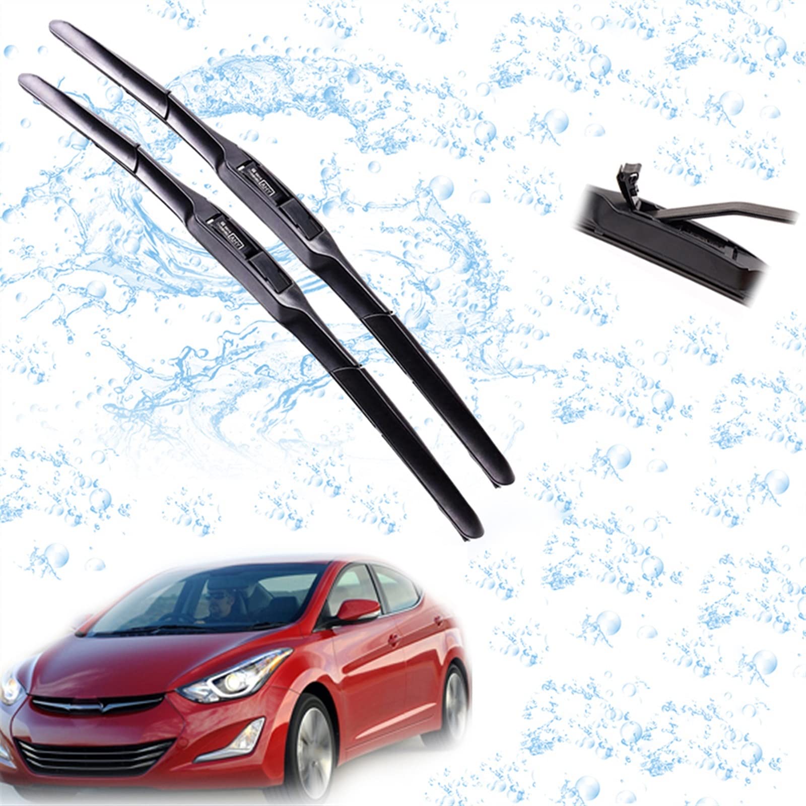 Essuie-Glace 26 et 14 pouces pour Hyundai Elantra 2011 2012 2013 2014 2015