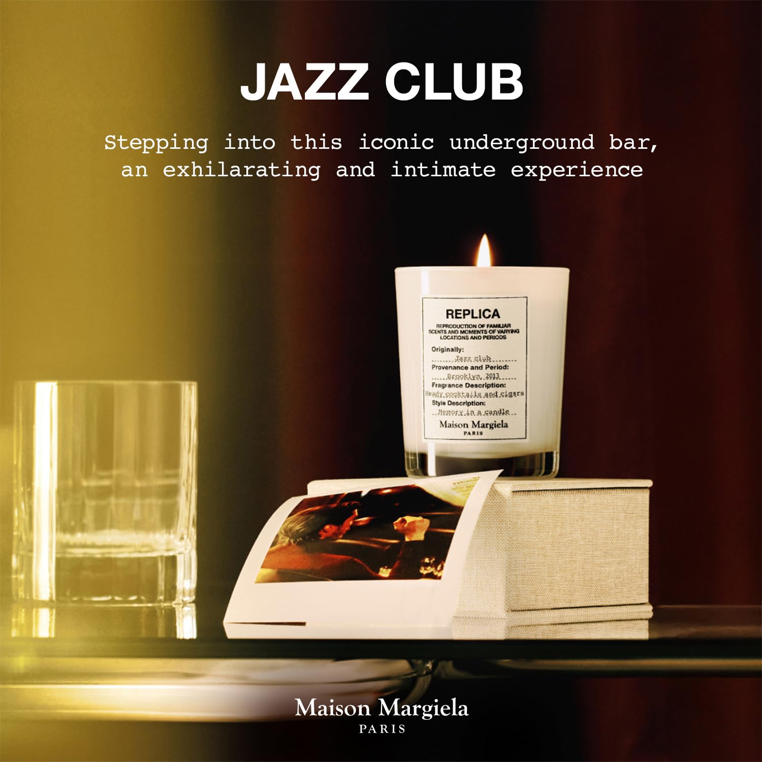 MAISON MARGIELA REPLICA Jazz Club Candle 165g : Amazon.sg: Home