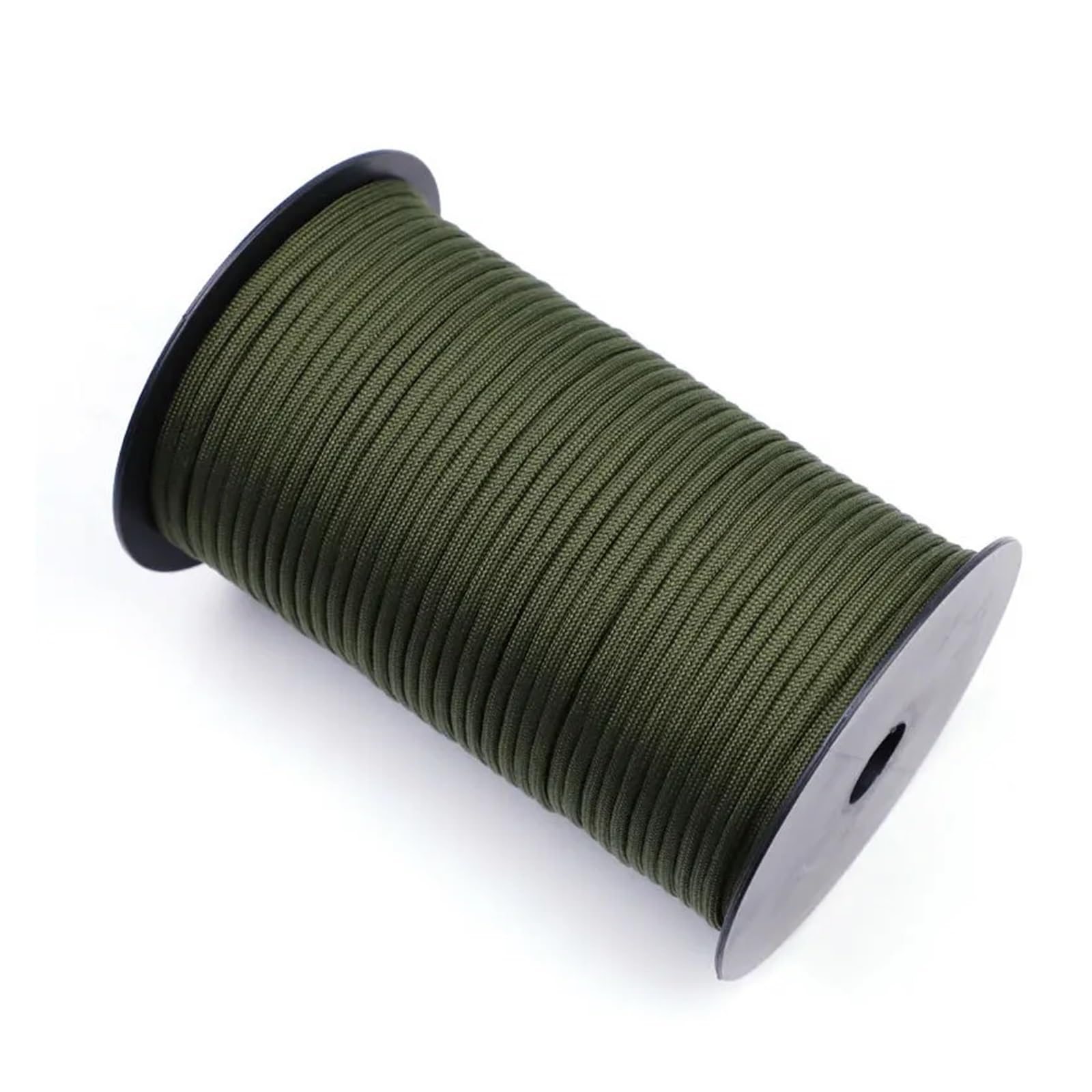 Paracord 650 Paracord 9 Strand 4mm Parachute Cord Camping Accessories DIY Weaving Outdoor Survival Equipment Tent Rope(9C Green,50M)