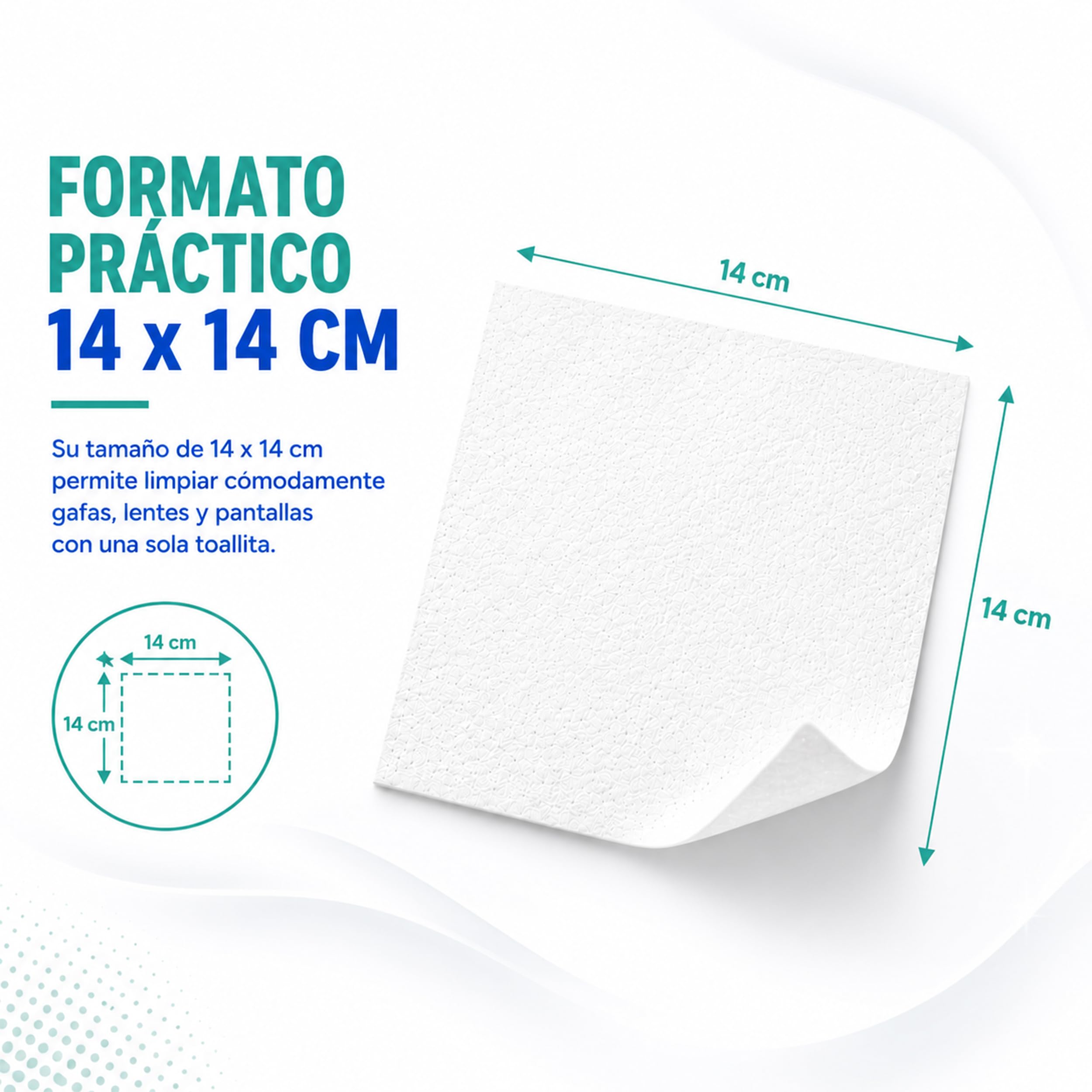 Pamex - Toallitas Limpia Gafas y Pantallas 30 sobres indivuales (24 sets de 30 sobres)