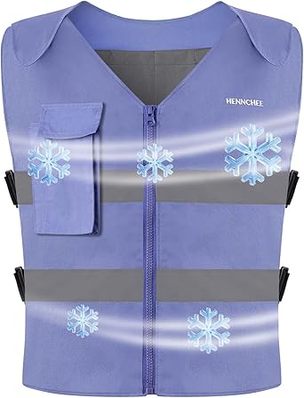 Cooling Vest, 12PCS Ice Packs