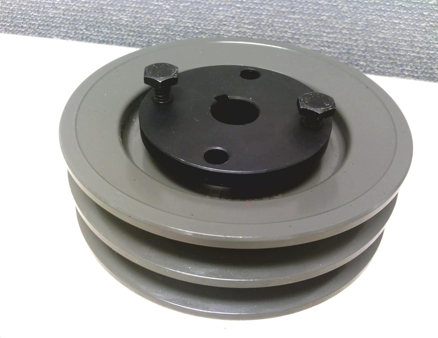 2AK49H 7/8" Bore Solid Sheave Pulley with 4.75" OD Double Groove Pulley 2AK49H for V-Belts Size 4L, A, AX