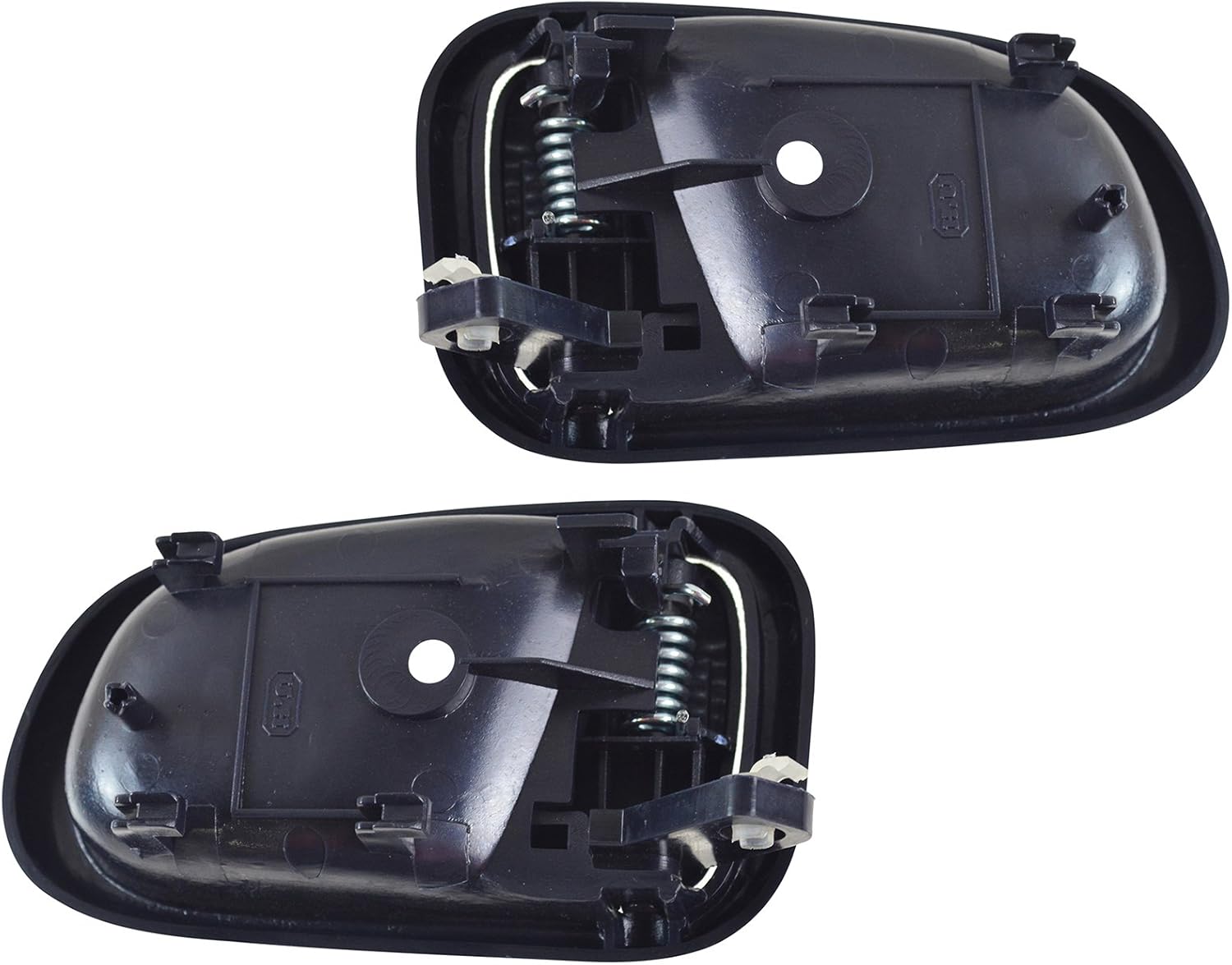 TRQ Door Handles Inside Interior Blue Left & Right Pair Set for 93-97 Toyota Corolla