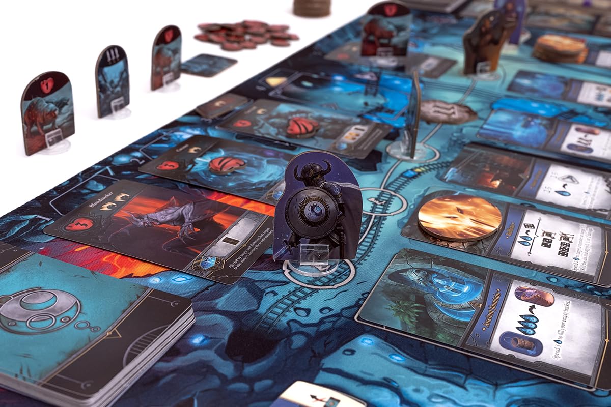 Asmodee - Rebel - Dungeon Legends - Gry planszowe - Gra planszowa - Gra przygodowa od 10 lat - 1 do 4 graczy - 60 do 90 min - wersja francuska