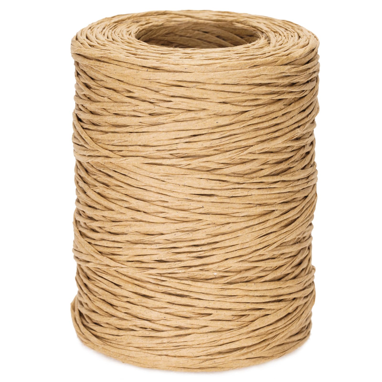 KINGLAKE Florist Wire for Wreath Making Light Brown, 2mm Paper Covered