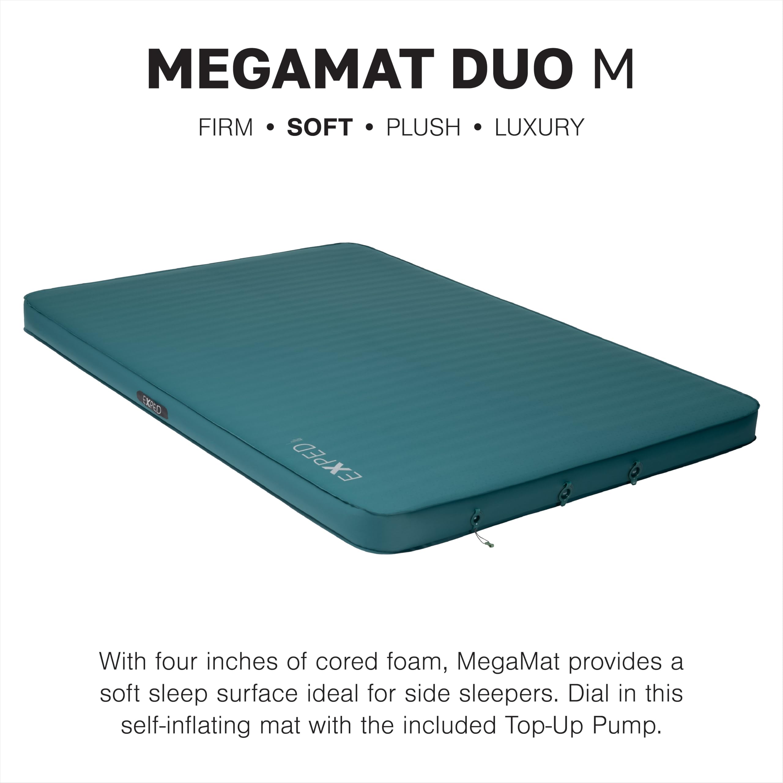 Amazon.co.jp: Exped MegaMat Duo Medium - 自動膨張式ソフトカー