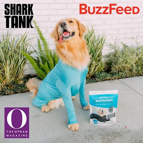 Miniatura 9 de Shed Defender Traje de recuperación para perros  Visto en Shark Tank, mameluco para perro posoperatorio, aprobado por veterinarios, camisa de