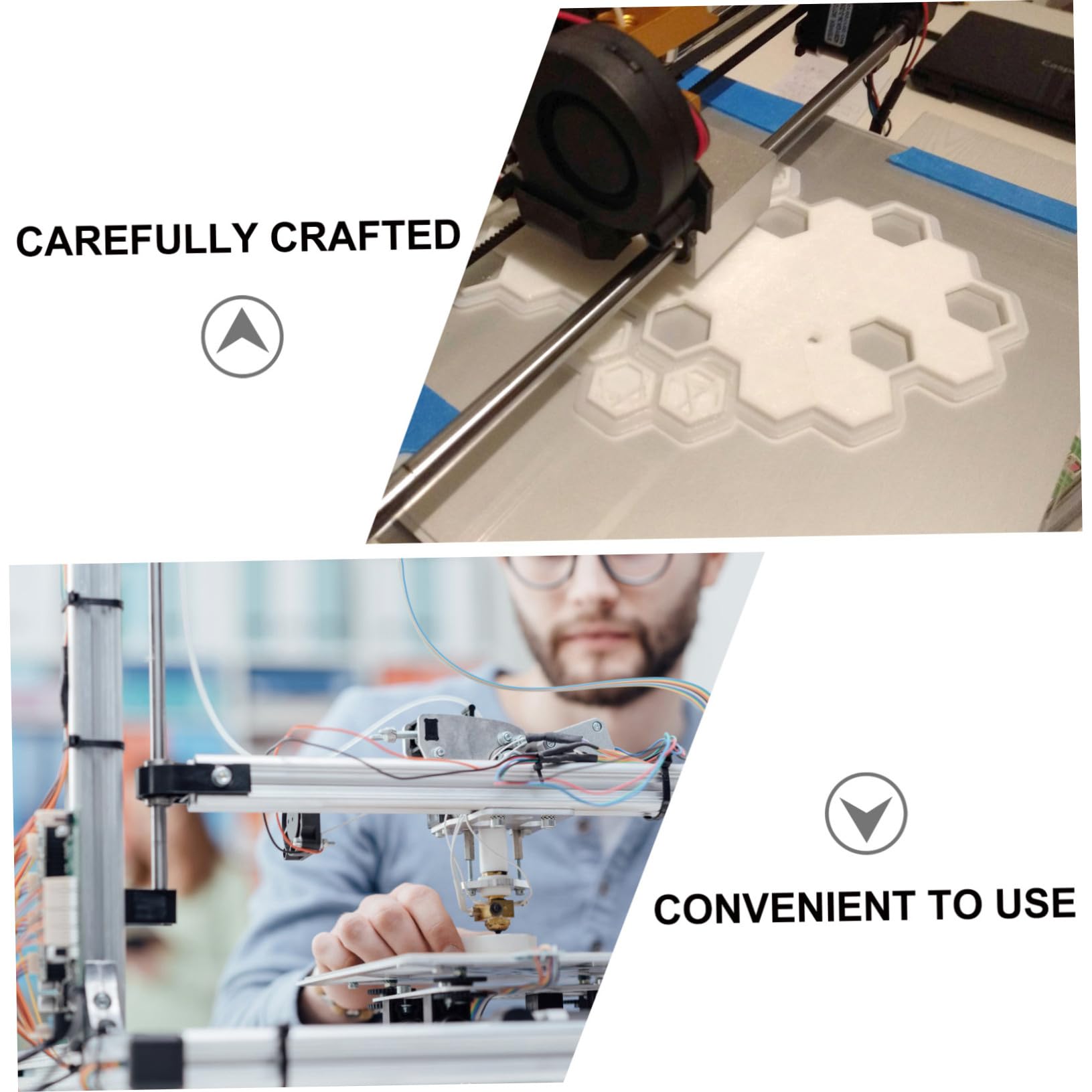 Kit de Limpieza para Impresora 3d 52 Piezas de Plástico, Acero y Cobre