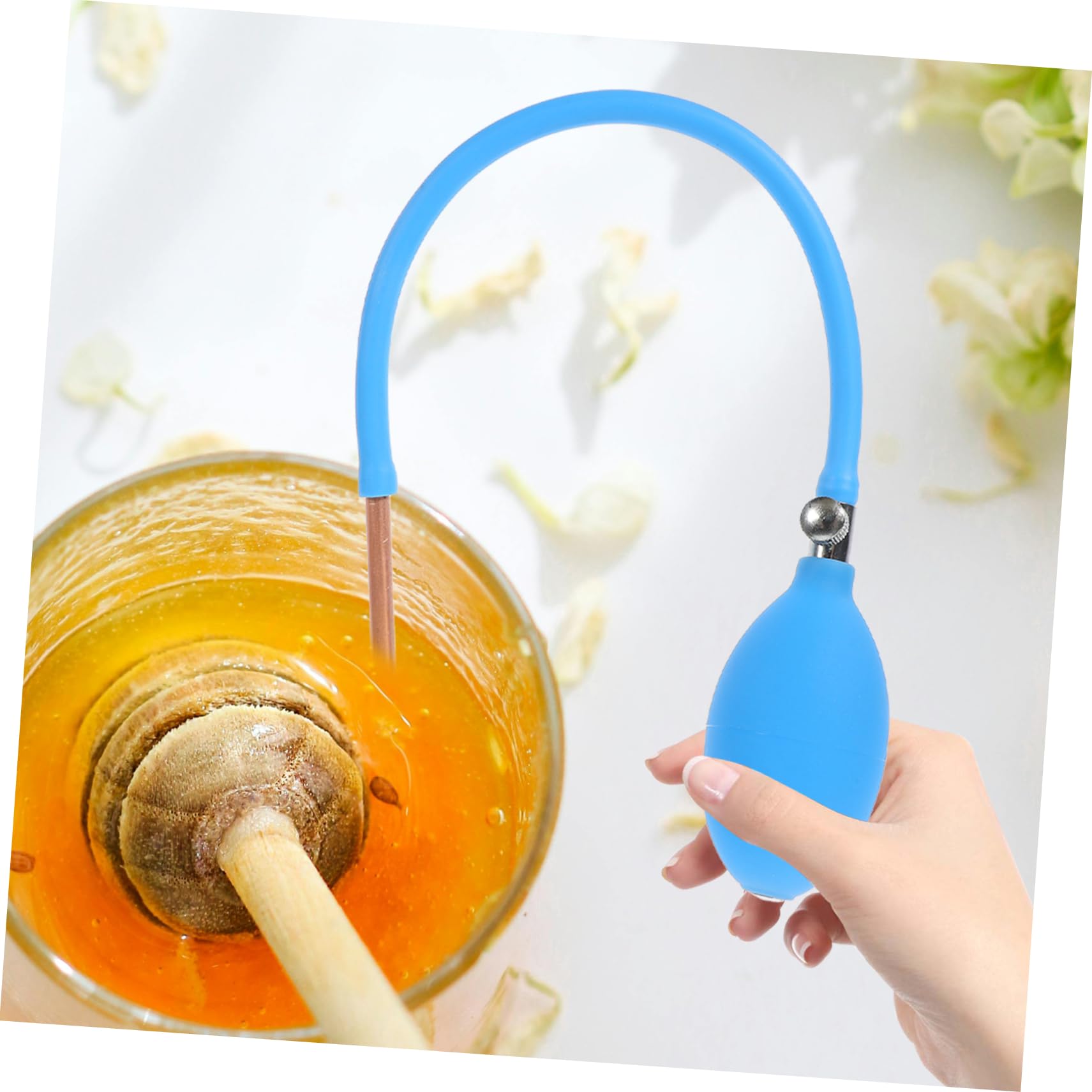 Amosfun 4 Piezas Molde Hombre Soplador De Azúcar Sopladora Galletas Pegajoso Pasta De Azúcar Ventilador Herramienta De Soplado De Arte De Azúcar Bomba De Soplado para Moldeo De Fondant
