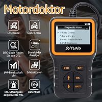 SYTUNG V322 OBD2 Autódiagnosztikai Eszköz - Univerzális Hibakódolvasó Minden OBD II Protokollal Rendelkező Járműhöz - Frissített Verzió 2