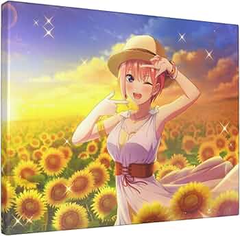 Amazon.co.jp: 装飾画 五等分の花嫁 中野一花 ポスター インテリア装飾