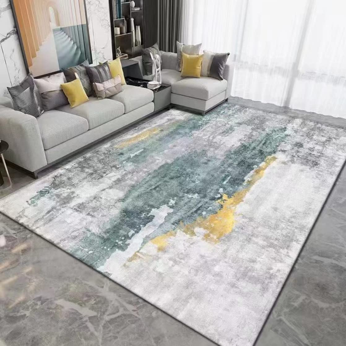 Amazon｜モロッコ カーペット カラー カラフル ラグ 柔らかい マット