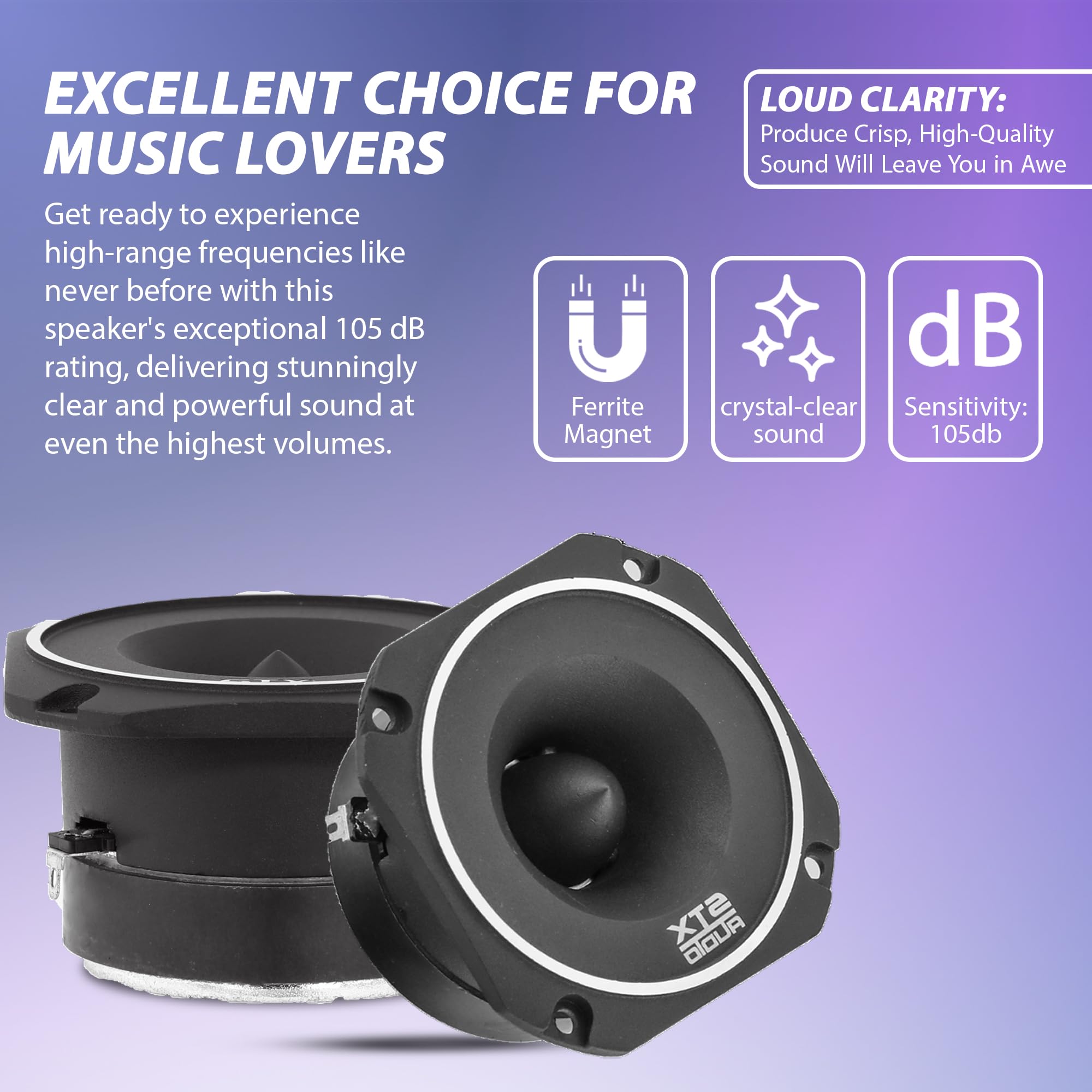 STXAudio STX-55TW Alto-falante super tweeter de 3,4 polegadas, 4