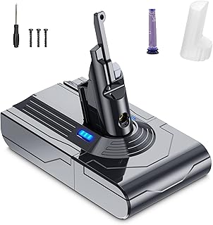 5000mAh Replacement Vacuum Battery for V8 21.6V SV10 Battery, Compatible with V8 Animal/Absolute/Motorhead/Fluffy, Handheld Cordless Vacuum Cleaner Original Battery Replacement