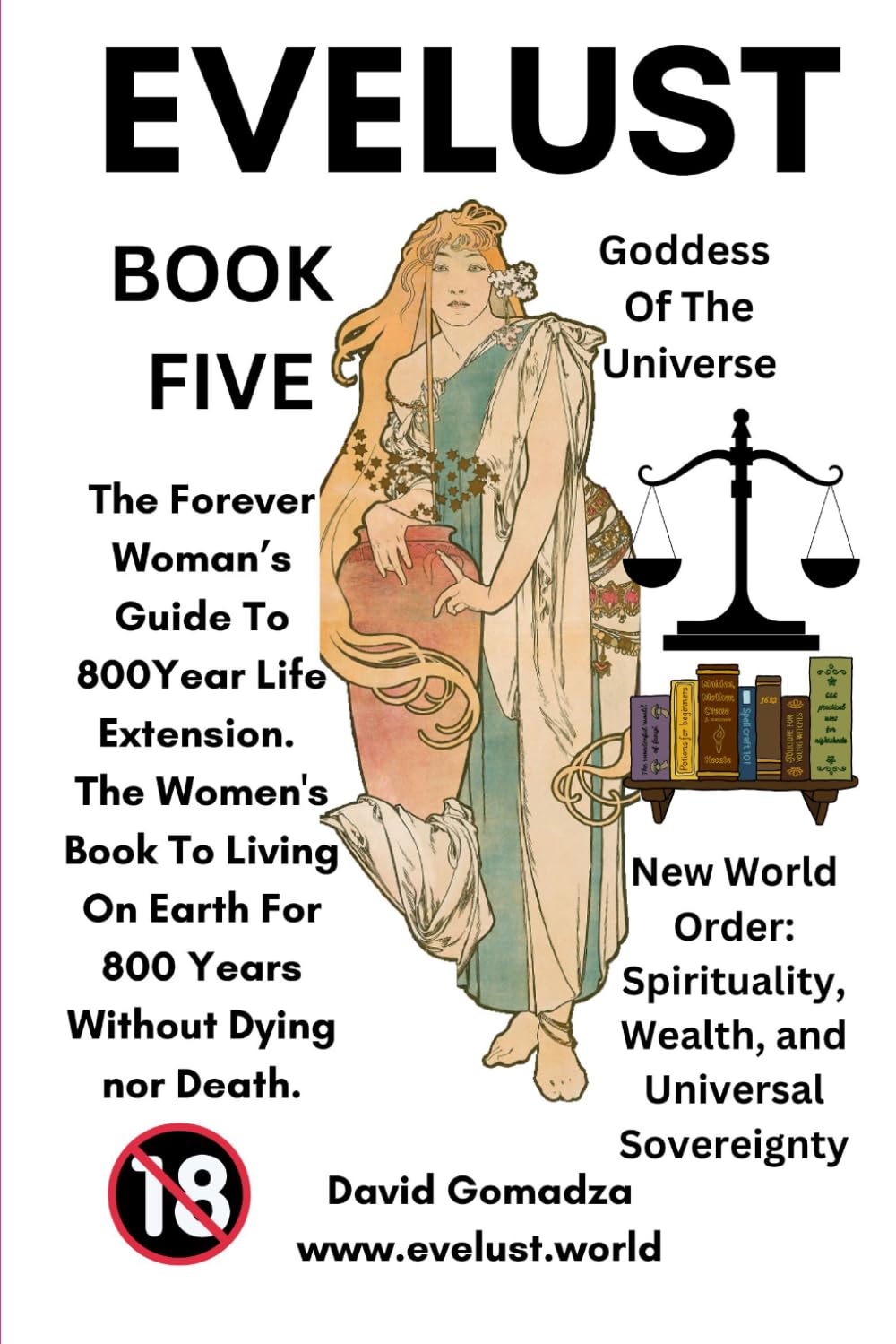 Evelust. The Forever Woman’s Guide To 800-Year Life Extension. The Women's Book To Living On Earth For 800 Years Without Dying nor Death.: Book Five: ... Wealth, and Universal Sovereignty.