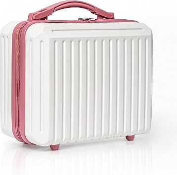 13 Inch Makeup Train Case for Women Hard Shell Cosmetic Travel Organizer