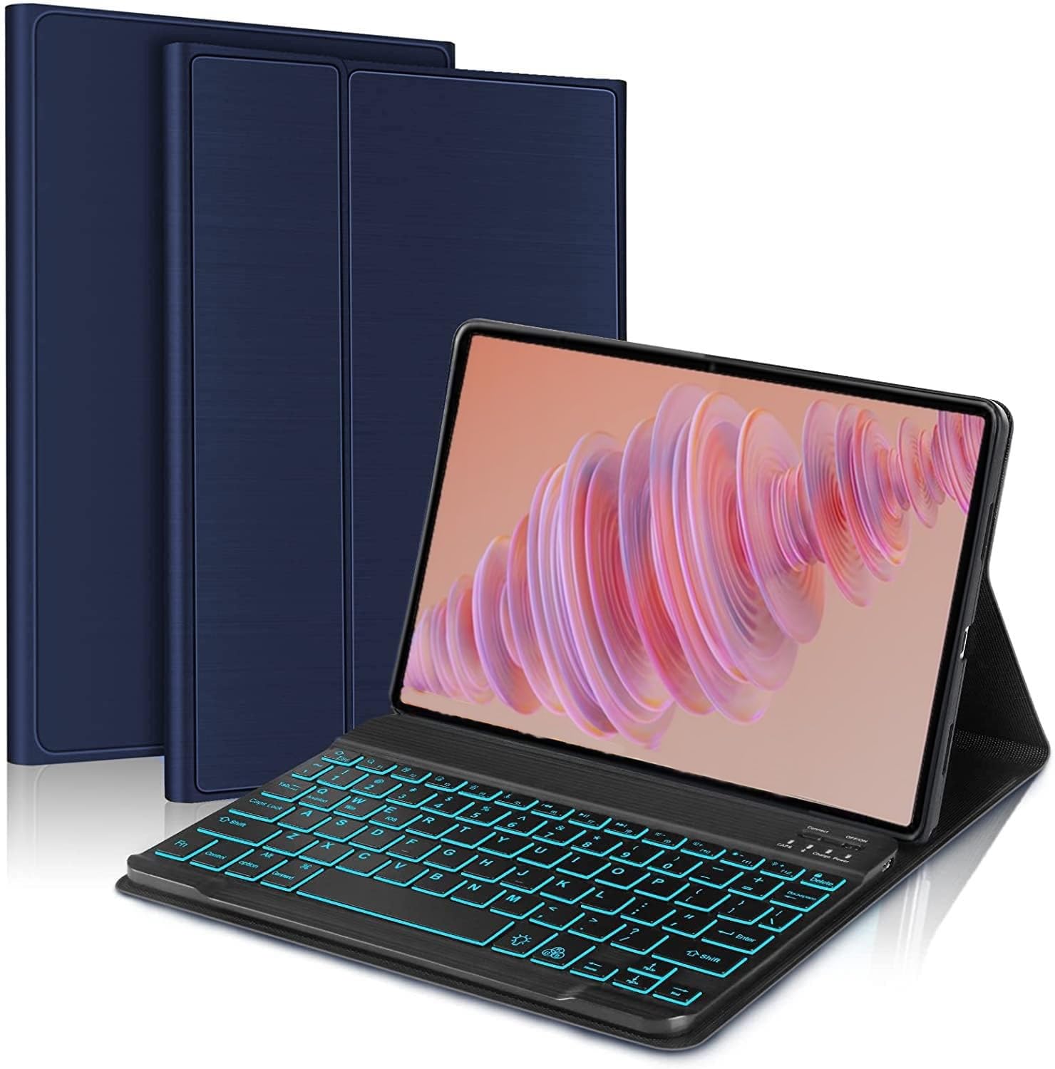 ProElite Keyboard case for Lenovo Tab Plus 11.5 inch Magnetic Detachable Wireless Bluetooth Keyboard with Built-in 7-Colors Backlit, Dark Blue (B0DCN156WY) Amazon Price History, Amazon Price Tracker