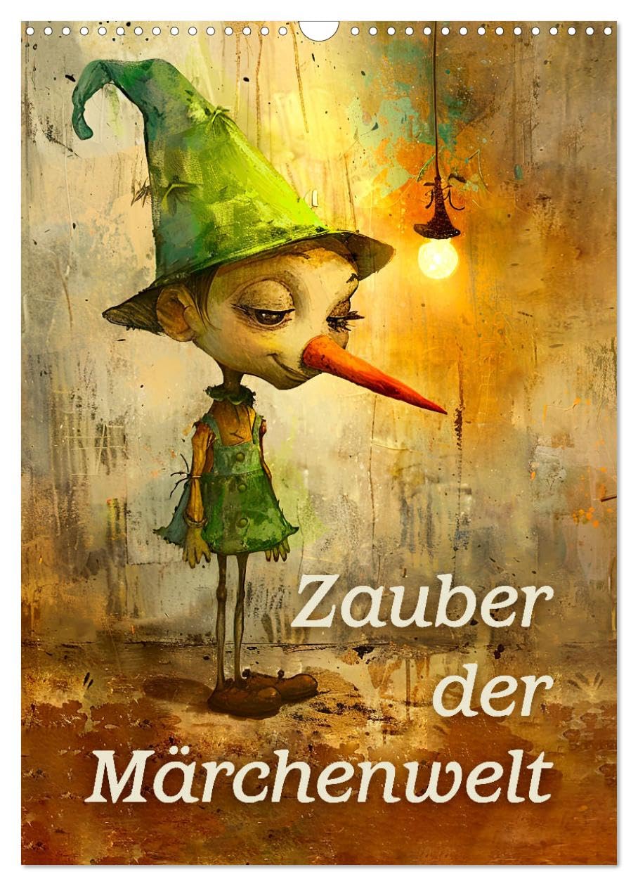 The magic of the fairytale world UK-Version (Wall Calendar 2026 DIN A3 Portrait), CALVENDO 12 Month Wall Calendar