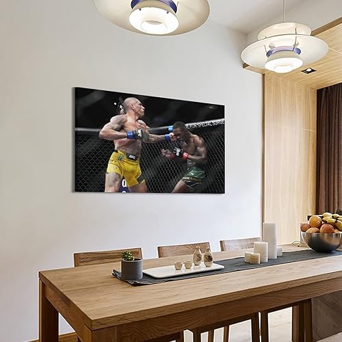 Miniatura 3 de GSANEI Alex Pereira - Póster de batalla para regalo, pintura en lienzo, arte de pared, decoración moderna, 20 x 30 pulgadas (19.7 x 29.5 in)