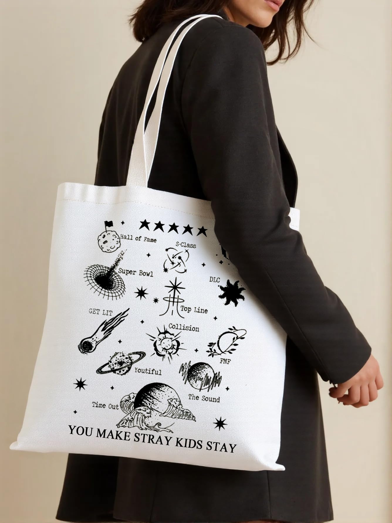 TSOTMO Boy Band - Bolsa de regalo para fanáticos de conciertos, conciertos, gira mundial, regalo para amantes de la música