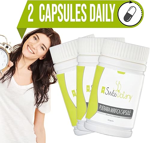 Miniatura 6 de Píldoras orgánicas de Pueraria Mirifica para mejorar los senos para mujeres, cápsula de ampliación de senos para elasticidad, firmeza y suavidad,