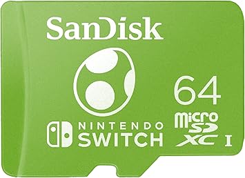 Final Fantasy VII Remake Intergrade nutzt fast die Hälfte des Speichers von Nintendo Switch 2 aus 10 SanDisk 64GB microSDXC-Card Licensed for Nintendo-Switch, Yoshi Edition - SDSQXAO-064G-GN6ZN