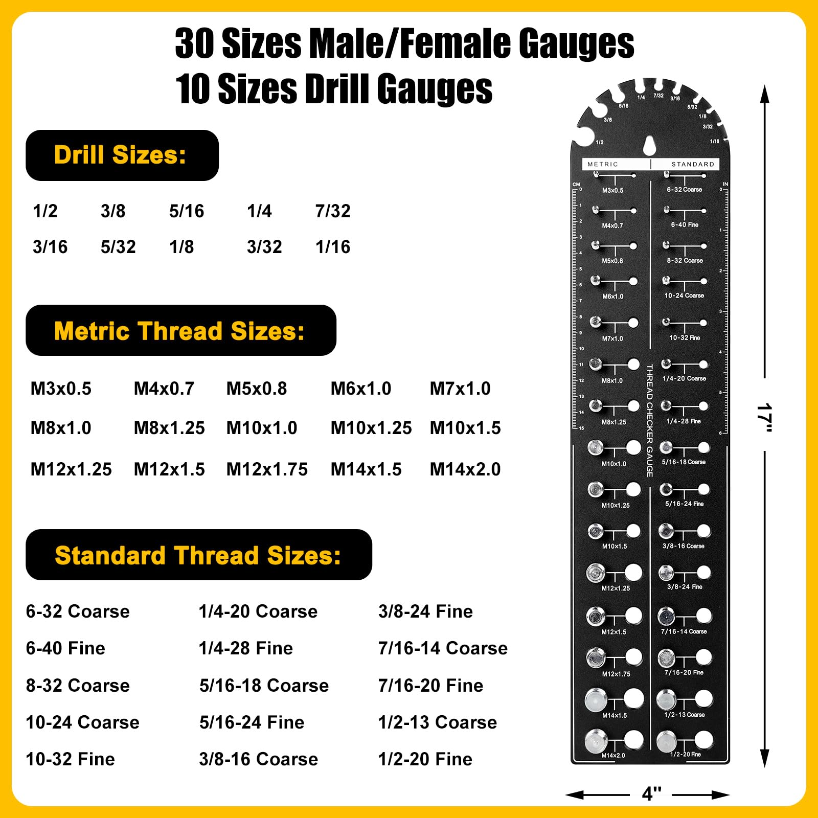 Vermont Gage - 111252900 Steel No-Go Plug Gage, Tolerance Class ZZ, 0.529
