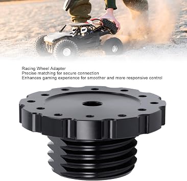 Racing Gaming Steering Wheel Adapter, Aluminium Alloy Hub for Thrustmaster TXT300 T500TS, Precision Fit Racing Wheel Adapter with Secure Connection for Enhanced Gameplay